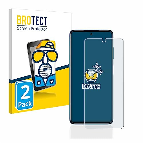 BROTECT Protector Pantalla Anti-Reflejos para Xiaomi Poco X3 Pro (2 Unidades) Película Mate Anti-Huellas