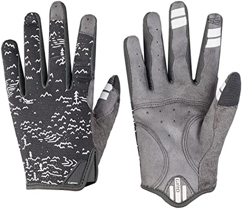 Giro La DND Womens Mountain Cycling Gloves - Dark Shadow/White Scree (2023), X-Large