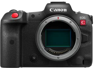 Canon EOS R5 C Appareil photo sans miroir (boîtier uniquement), capteur CMOS 45 mégapixels, caméra cinéma hybride plein format, enregistrement RAW interne 8K/60P, support RF, noir