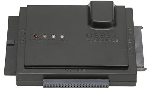 Cable convertidor adaptador IDe SATA, convertidor de cable adaptador de disco duro, compatible con disco duro de interfaz SATA e IDE de 10 TB, velocidad de transferencia de 5 Gbp/S para Windows98(UE)
