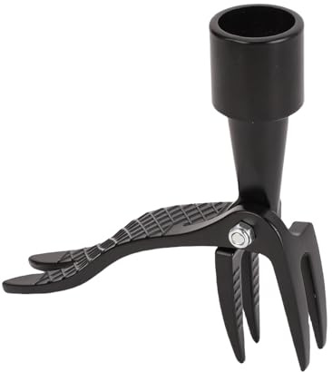 Aluminiumlegierung Stand Up Puller Unkrautstecher, Claw Picker Gardening Hand Tools Black