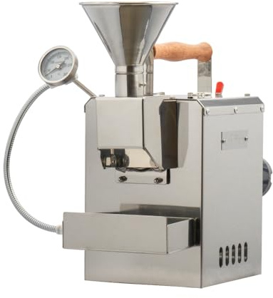 kaldi motorized gas coffee roaster - 200g capacity, gas burner required (Full Package)