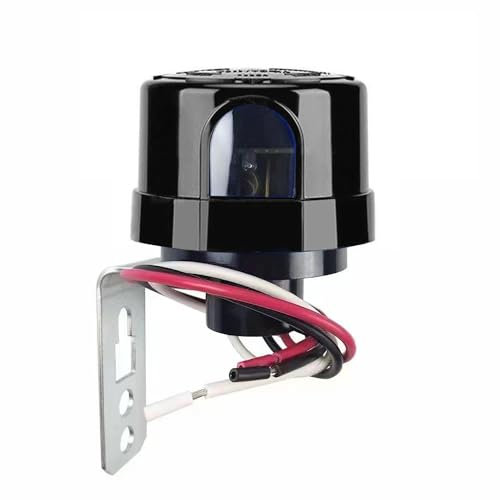 Meskliu Twilight Switch, AC120-277V Photocell Light Switch, Automatic Light Control Sensor