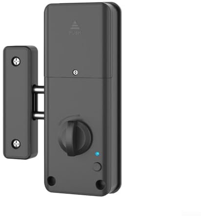 para TUYA - Cerradura de puerta inteligente, cerradura de puerta de entrada sin llave, desbloqueo antirrobo de seguridad para el hogar, control remoto con aplicación Smart Life y tarjeta inteligente