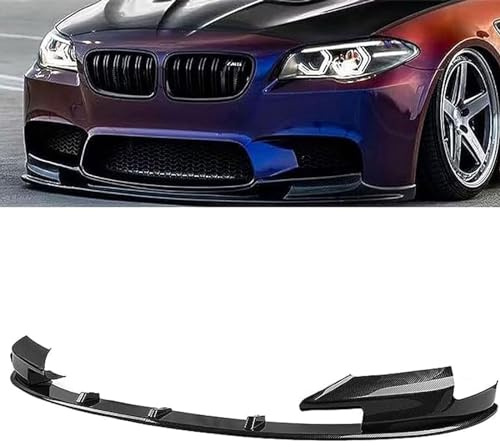 FCNNYBF Auto Frontspoiler Lippe für BMW 5 Series F10 M5 2012-2015 2016, Auto Frontlippe Frontspoiler Frontstoßstange Spoiler Lippe Splitter Zubehör
