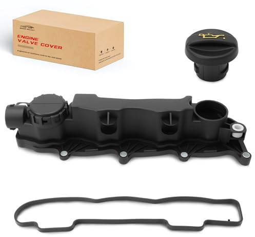 GraceGalaxy 248L1 9651815680 Cache Culbuteur 1.6 hdi, Cache Culbuteur et Joint pour Citroën Berlingo C2 C3 C4 C5 Xsara Peugeot 307 407,0248L1, 0248.L1, 0249.C2,Couvercle de Soupape de Moteur