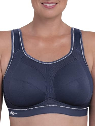 Anita Reggiseno sportivo Extreme Control Plus, Blu giglio, 5F