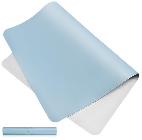 WOFASHPURET Computer Mauspad Schreibtischunterlage aus Leder mit Komfortabler Oberfläche und 60x40cm Größe für Home Office und Nageltisch