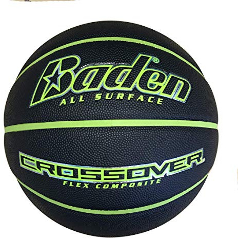 Baden Crossover Black/Green Basketball Size 7