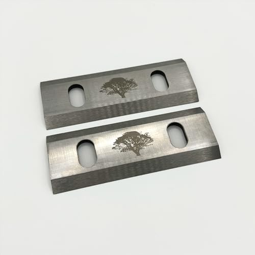 Forest Master Wood Chipper Blades - Reversible & Durable - Compatible with FM6DD, FM4DD, FM6DD-MUL - Replacement Blades for Extended Chipping Performance