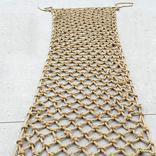 Corde Décorative Intérieure Et Extérieure, Protection Enfant Chanvre Corde Filet, Balcon Escalier Filet De Protection, Pour Aire de Jeux Clôture, Camion Remorque Voiture Filet (Taille : 2x3m)