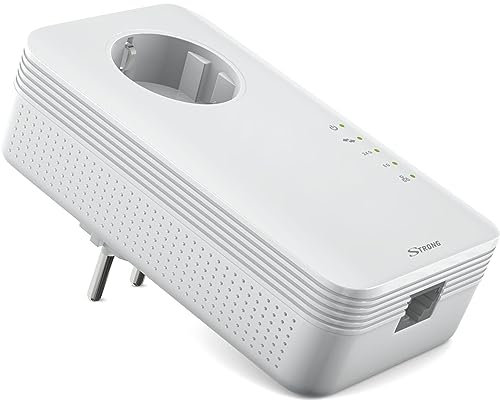 STRONG Dual Band Repeater 1200P | bis zu 1200 Mbit/s | Universal Repeater/Access Point | WPA/WPA2 | 1x LAN-Anschluss | weiß