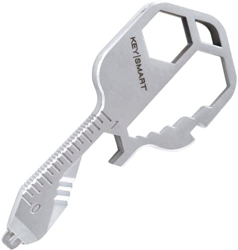 AllTul Ghost - KeySmart Multitool, 16-in-1 Flaschenöffner, TSA-geprüft, Multifunktionsschlüssel geformtes Taschen-Multifunktionswerkzeug