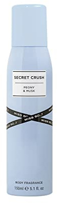 Miss So…? Damen Secret Crush Peony & Musk Duftendes Körpernebel 150ml