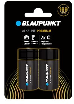 Blaupunkt Alkaline Premium Batterien LR14/C 2 Stück im Blister