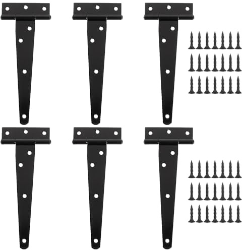 ASelected ASUKVC-2024071942, T-Strap Hinges, Black