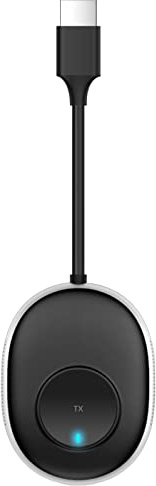DanDun Kabelloser HDMI-Sender 4K,Plug and Play,Kabelloser HDMI-Sender unterstützt Audio-Video von MAC/Tablet/PC/Kamera zu HDTV/Projektor/Monitor