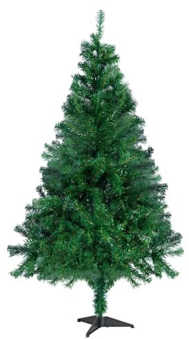 CCLIFE Künstlicher Weihnachtsbaum Nordmanntanne,180cm,600 Astspitzen,Tannenbaum Klein, Spritzguss, Grün, Cushhom