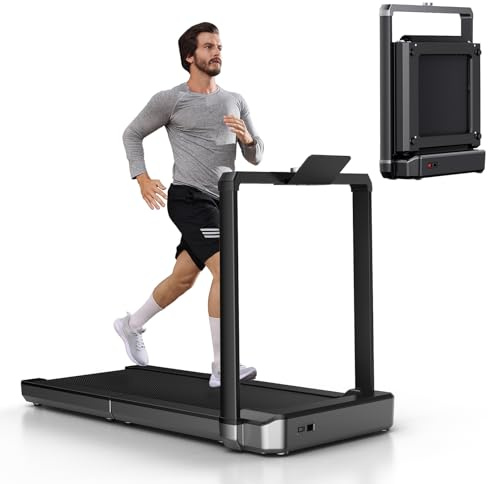WalkingPad X214, X23, X218 Laufbänder für Zuhause Klappbare elektrische–leise, mit LED-Display & App (je nach Modell bis zu 136 kg belastbar, Geschwindigkeit bis 18 km/h) Keine Montage erforderlich