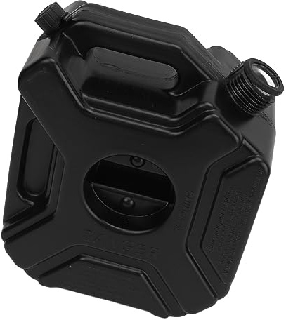 Generic 3L 0,75 Gallonen Benzinkanister Kraftstoffvorratsdosen Tragbarer Notfalltank für Auto Motorrad UTV ATV Dirt Bike (Ohne Klammer)