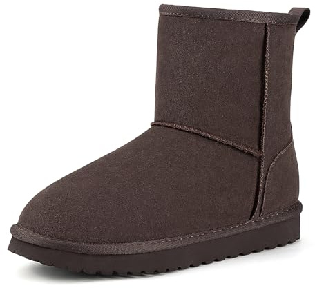 Mishansha Stivali da Neve Donna Caldo Comode Invernali Gr.36-42 | Antiscivolo, Fodera Calda, Resistente all'abrasione, Casual, Scarpe da Neve, Pendolarismo, Passeggiate