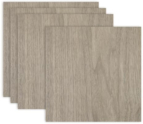 QUARKZMAN 4 Pezzi Fogli Di Compensato Di Noce 30 X 30 X 3 Mm Legno Non Finito Leggero/Resistente Pannelli In Legno Per Taglio Laser E Incisione Artigianato Pittura Modellismo Aeronautico