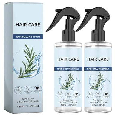 Rosemary Water for Hair and Skin, Suitable for Women and Men, Nourishing and Healing for Hair, Nourishes Dry and Damaged Hair, Stops Hair Loss (2, 100 ml)
