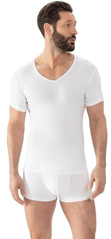 Mey Tagwäsche Serie Casual Cotton Herren Shirts 1/2 Arm Weiss XL(7)