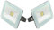 Trango Pack de 2 focos LED de 10 W IP65, 12/24 V CC, IP65-106 CC, 2 – 6000 K, luz blanca fría (luz blanca fría)