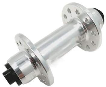 TAIGUHUI Sgancio Rapido Bici Bicycle Hubs 20 Hole 74mm Folding Bike for SP8 Hub Ultralight Bearing Quick Release Hub Folding Bicycle Hubs Perno Ruota Posteriore MTB(Material:Silver)