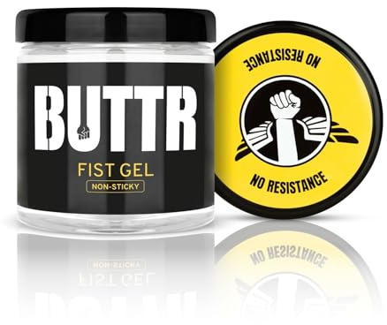 BUTTR - Transparente Fisting Gel nicht klebend - 500 ml