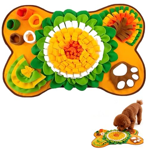 Dog Sniffing Mat, Snuffle Mat for Dogs, Pet Stimulation Toys Encourages Natural Foraging Skills and Slow Eating.