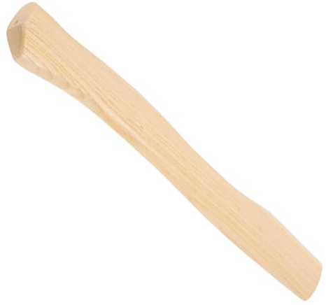 Alipis Manche de Hache en Bois de Tilleul 38 Cm, Remplacement pour Petit Hache de Camping, Outil à Manche Traditionnel Ergonomique, Adapté Fendage du Bois et Travaux Extérieurs