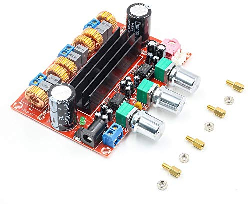 Hailege TPA3116D2 2 * 50W+100W 2.1 Channel Digital Audio Power Amplifier AMP Subwoofer