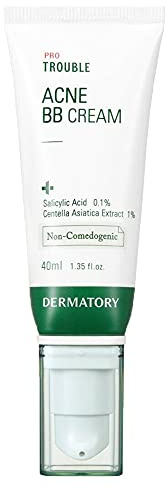 Dermatory Ance BB Cream Pro Trouble – Tiefenberuhigende Feuchtigkeitspflege mit Salicylsäure – 40 ml