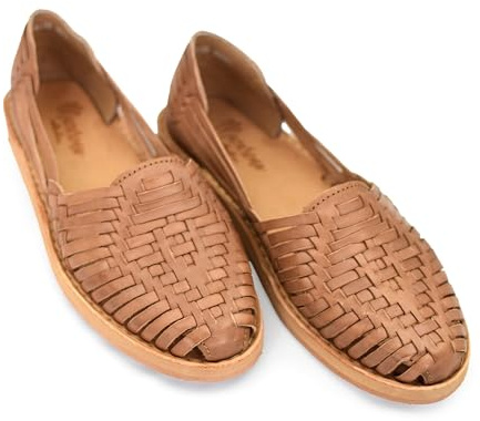 Macarena Collection Womens Shoes Leather Sandals for Women | Huarache Handmade Mexican Sandals | Comfortable & Stylish Womens Sandals 4150