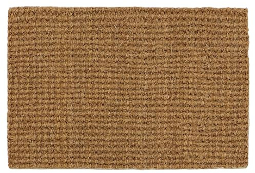4All Door Mat 40x60cm – Non-Slip Boucle Coir Door Mats with Natural Fibres – Heavy Duty Door Mats Outdoor for Dirt, Mud and Wet Weather in Garden or Porch (Pack of 1) (Pack of 1)