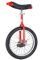 Wheel Trainer Einrad Einrad für Erwachsene 24 Zoll, großes Einrad für Männer/Frauen/große Kinder/Jugendliche, einrädriges Fahrrad mit Stahlrahmen und Leichtmetallfelge, belastbar bis 200 kg (rot