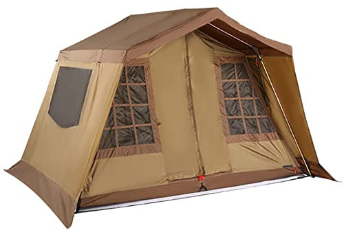 5-6 Personen Camping Tipi Zelt/Instant Für Camping Winddichte Kuppel Familienzelte Für Camping Wandern Und Outdoor, Tragbares Zelt Mit Tragetasche, Für 3 Jahreszeiten