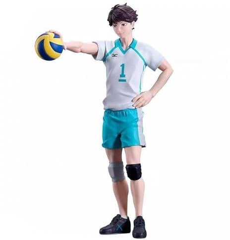 Xinnice Haikyuu!! Figur Modell Anime Oikawa Tooru Sammelfigur PVC-Statue Cartoon Desktop Ornament Anime Charakter Geschenk für Fans, 20cm