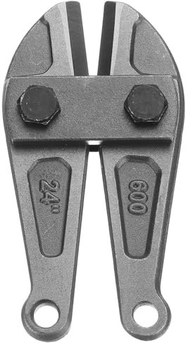 sourcing map Bolzenschneider, 61 cm, Ersatzbacken, Klingenschneider, Handlegierung, Stahl, Klingenschneider, Werkzeugteil für Drahtzaun, Schraubenschneidekette