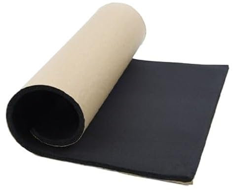 SQIANKUN Isolant D'Automobile Tapis insonorisant for Voiture, 200x50cm, 3/6/10mm, insonorisant, Isolation Thermique et phonique Isolant Thermique Voiture(50cmx200cmx10mm)
