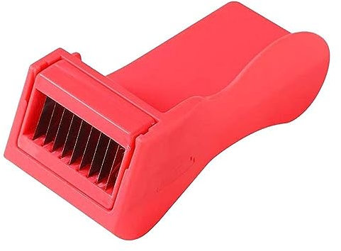 ETZRYSYB Peeler Bean Slicer Cutter Green Bean Vegetable Runner Slicer Cutter Stringer Remover Peeler Kitchen Tool(Red)