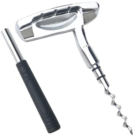 Sosoport Abridor de Vino de Aleación de Zinc Multifuncional Diseño Elegante y Ergonómico Destapador para Botellas de Vino Cerveza y Refrescos Accesorio Esencial para Bar y Cocina
