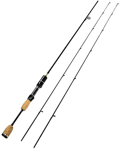 Angelrute,Teleskopruten Karpfenrute Spinnende Angelrute 2 Tipps Kohlenstoffspinnstange 1,8 m 0,8-5 g Locken Gewicht 2-5LB Leitung Köderstange
