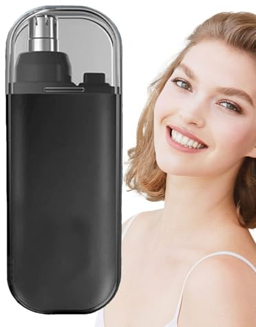 Tagliapeli Per Naso Portatile, Rasoio Elettrico Silenzioso Ricaricabile Tramite USB, Per Uomo, Tagliapeli Per Naso Multifunzionale Per Regolare Rapidamente La, Strumento Di Cura Portati