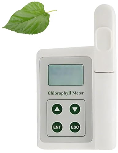 Analizador de clorofila portátil para pruebas de nutrientes vegetales, medidor portátil con exportación de datos USB, ideal para agricultores, jardineros e investigación científica