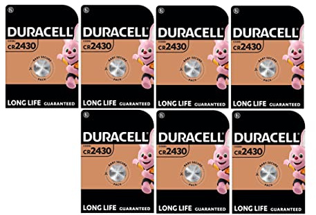 7 x Duracell Cr 2430 Lithium (7 ampoules de 1 batterie) 7 piles