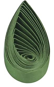 ODETOJOY Quilling-Papierstreifen, 10 mm, Rot, Schwarz, Gelb, Rosa, Grün, Lila, Weiß zum Basteln, Stern, Origami-Papier, Quilling-Zubehör, Streifen, 1 cm, 120 Stück, 54 cm (Marinegrün)