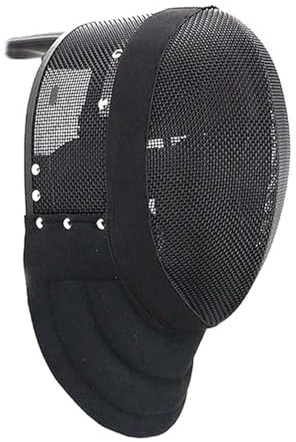 Casque D'entraîneur D'escrime Chapeau D'escrime 350N Équipement D'entraînement D'escrime Équipement de Protection D'escrime pour Adultes (Épaisseur : Black (Fixed Lining), Size : M)